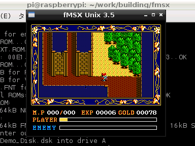 Raspberry PiでfMSX: えとかみブログ